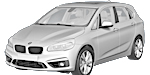 BMW F45 U2501 Fault Code